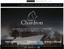 Tablet Screenshot of chardron.com